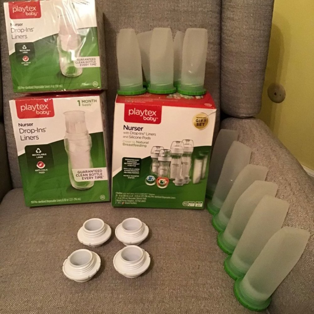 Playtex Baby™ Nurser Bottles with Drop-Ins® Liners & Pods Set